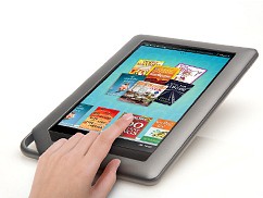 Bedient wird das Gerät über den Touchscreen (Foto: Barnes &amp; Noble)