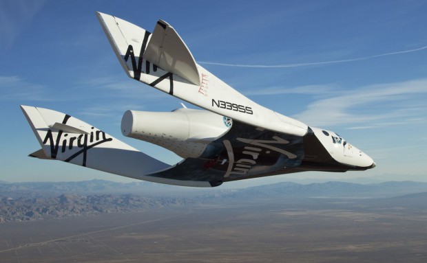 Das kehrte dann im Gleitflug zur Erde zur&uuml;ck (Foto: Virgin Galactic)