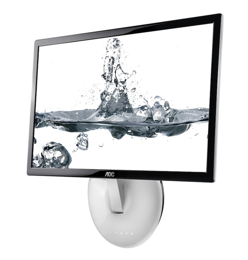 AOC Razor an der Wand montiert