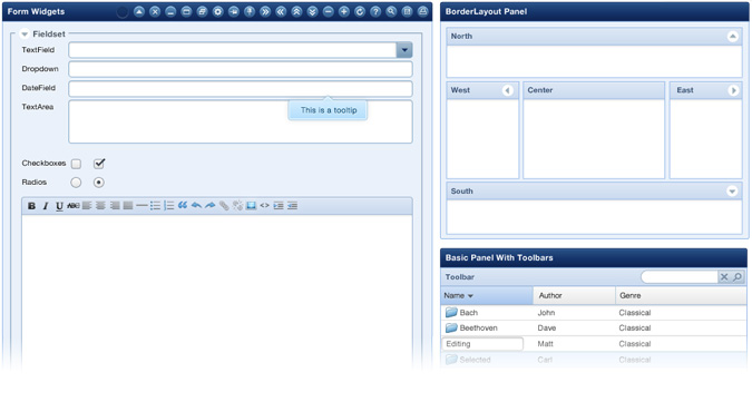 Flexiblere Formularlayouts in Ext JS 4