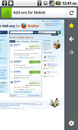 Firefox 4 for Mobile unter Android