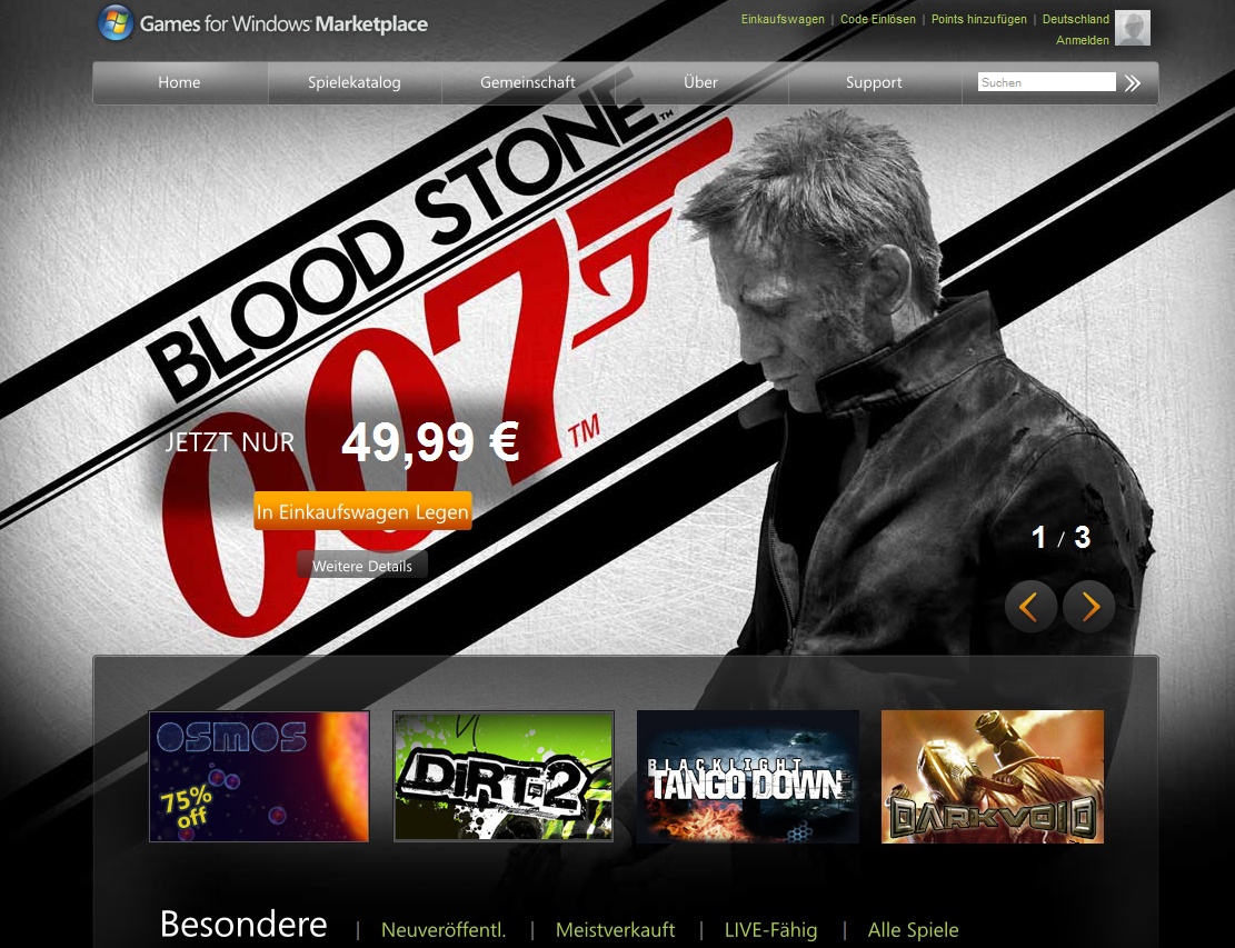 Games for Windows Marketplace
