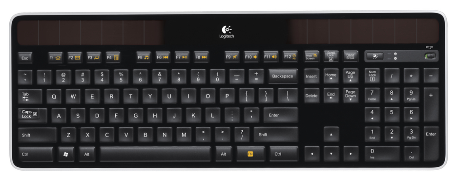 Logitech Wireless Solar Keyboard K750