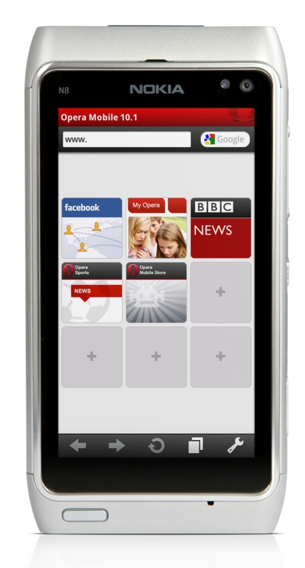 Opera Mobile 10.1 für Symbian