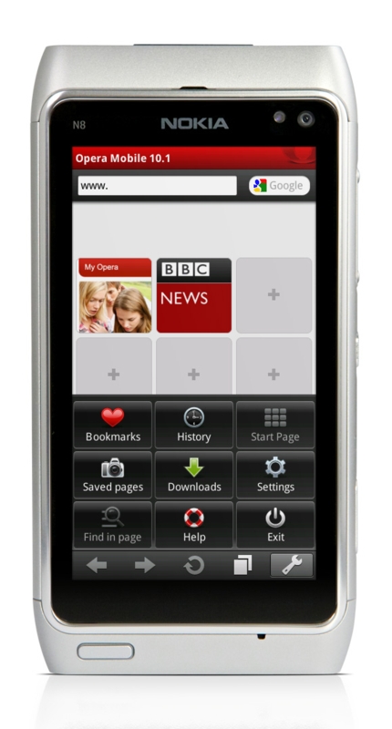Opera Mobile 10.1 für Symbian