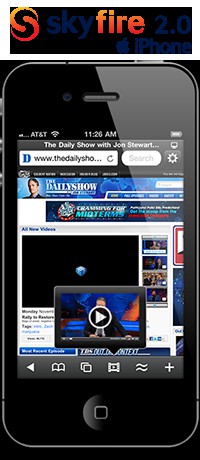 Skyfire 2.0 fürs iPhone