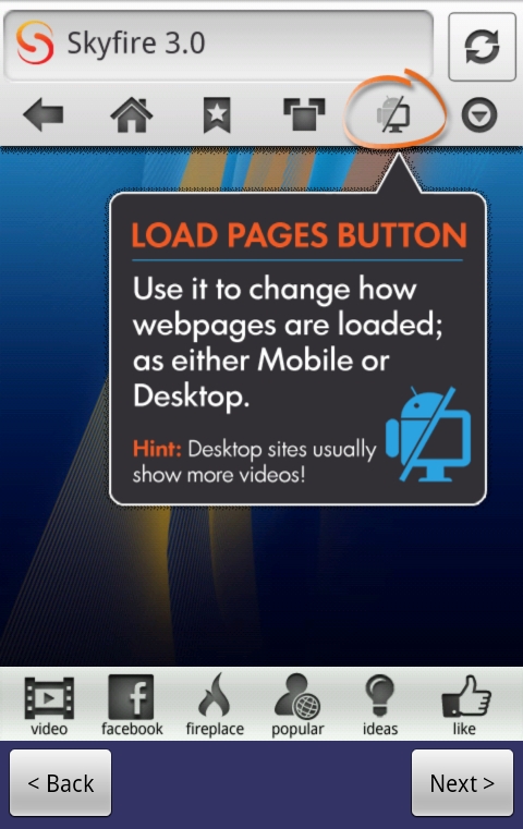 Skyfire 3.0 für Android