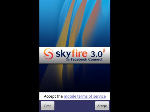Skyfire 3.0 f&uuml;r Android