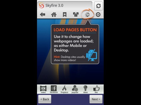 Skyfire 3.0 f&uuml;r Android
