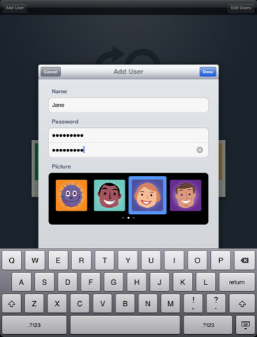Switch für das iPad