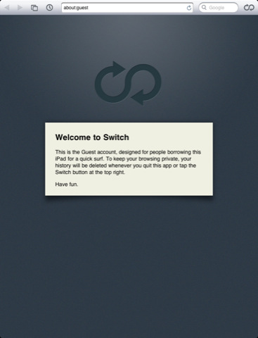 Switch für das iPad