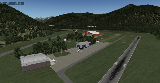 Test des neuen Editors. Dieser Flughafen soll eine Bauzeit von 20 Minuten gehabt haben.