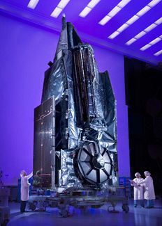 Sky Terra 1 vor dem Start (Foto: Boeing)