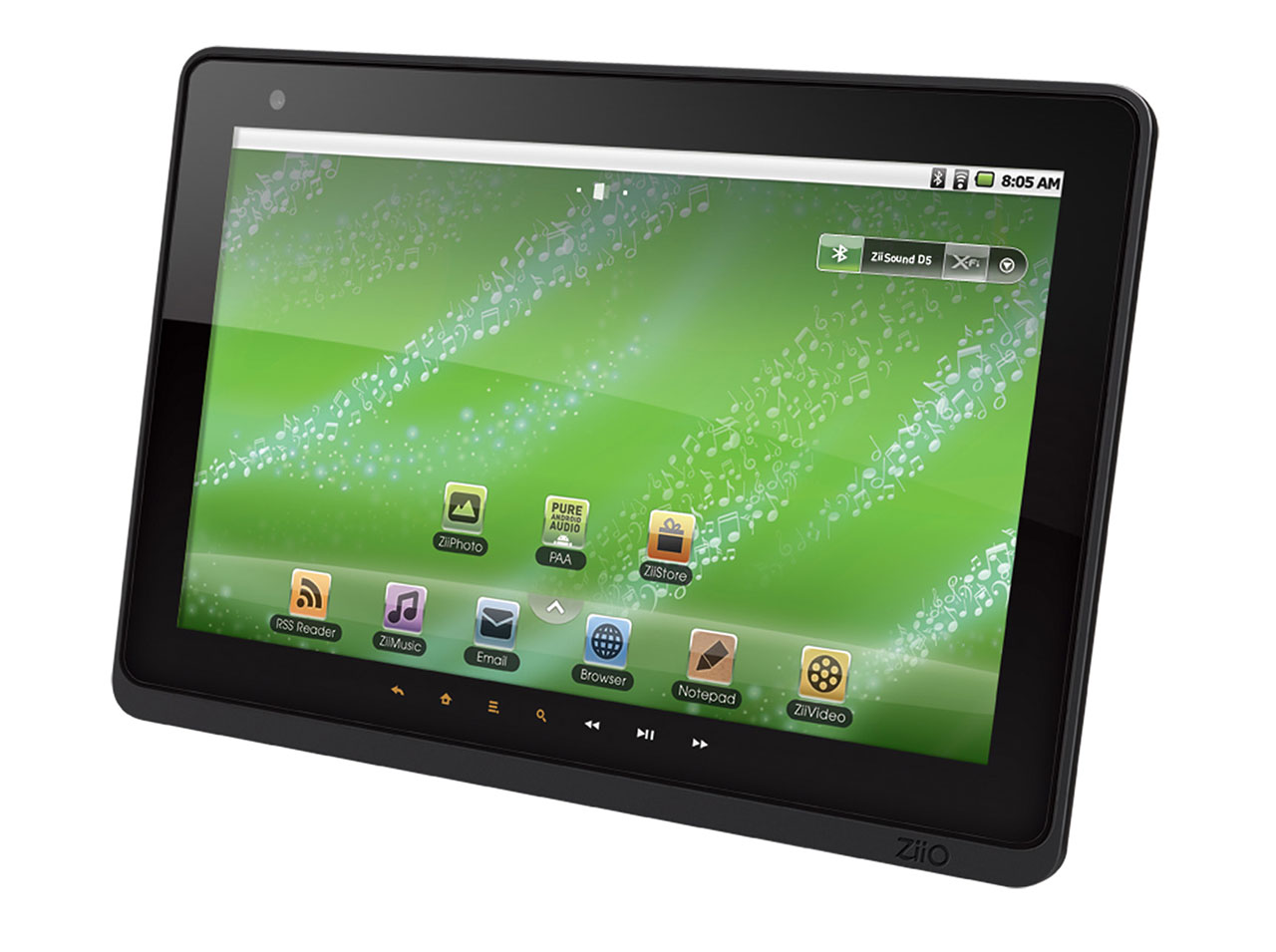 Creative Ziio 10" - Android-Tablet mit 10-Zoll-Touchscreen, HDMI-Ausgang, WLAN, Bluetooth und Webcam