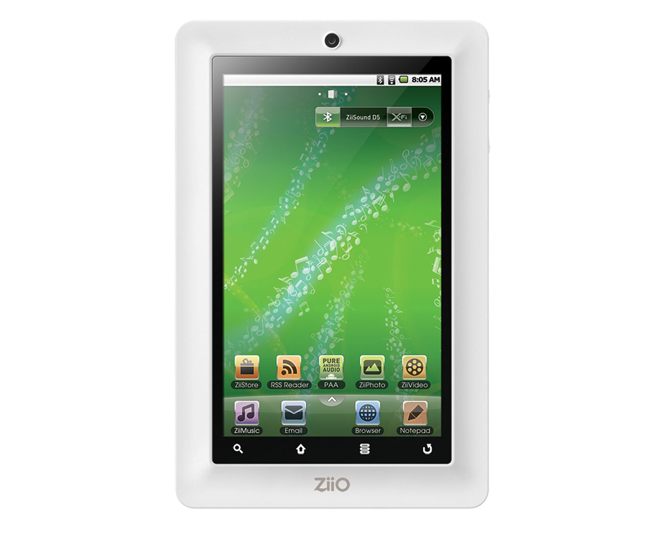 Creative Ziio 7" - Android-Tablet mit 7-Zoll-Touchscreen, HDMI-Ausgang, WLAN, Bluetooth und Webcam