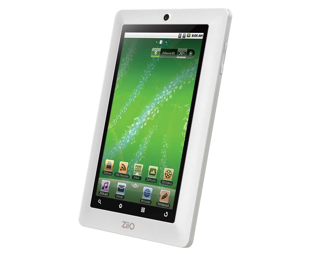 Creative Ziio 7" - Android-Tablet mit 7-Zoll-Touchscreen, HDMI-Ausgang, WLAN, Bluetooth und Webcam