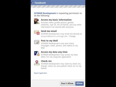 Mobile Anwendungen können unter Android nun das Facebook-Login zur Authentifizierung nutzen. (Bild: Facebook)