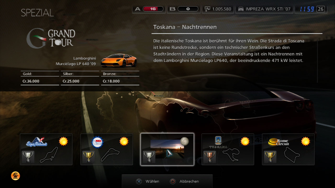 Die Grand Tour durch Italien gehört zu unseren Lieblings-Events.