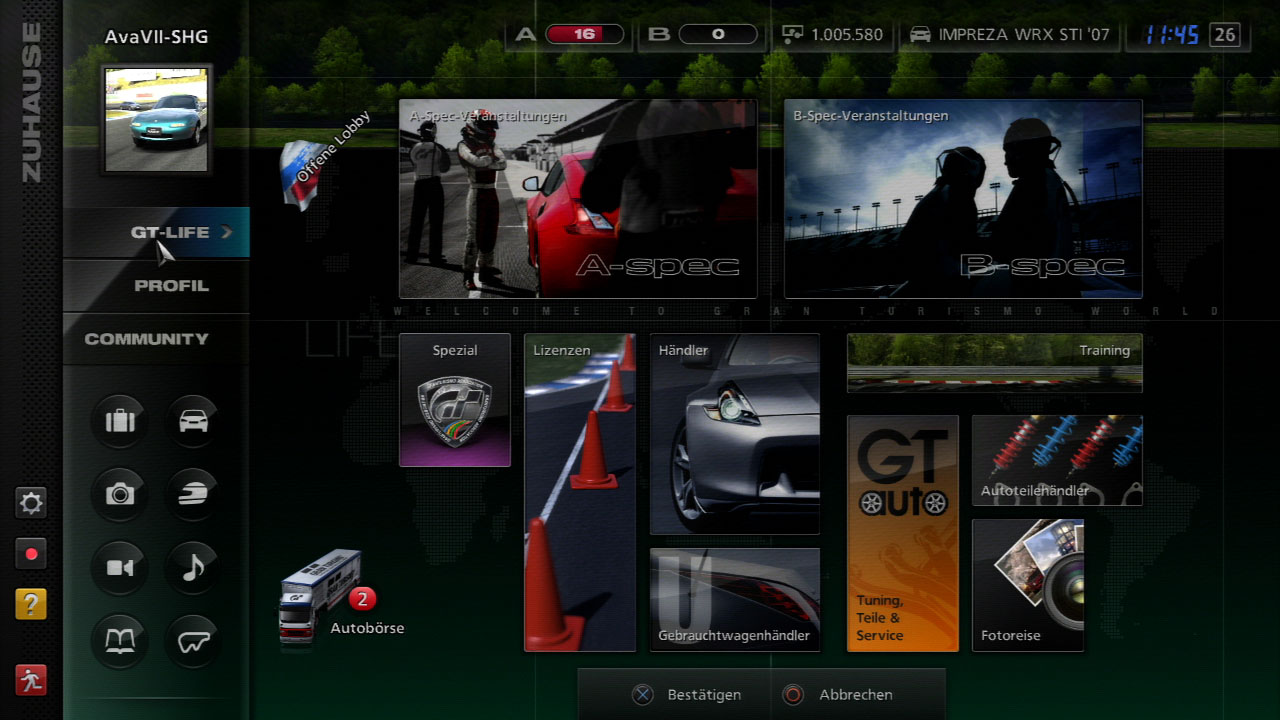 Im Hauptmenü werden Spieler mehr Zeit verbringen als ihnen lieb ist (Ladezeiten).