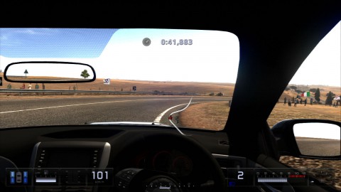 Da sind die Zuschauer am Wegesrand ...