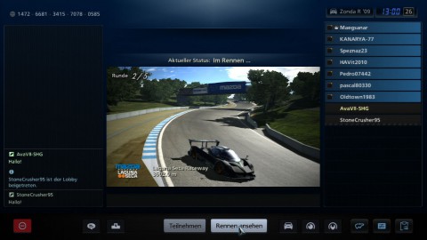 Wenn Spieler zu sp&auml;t in eine Onlinelobby kommen, d&uuml;rfen sie den anderen zusehen.