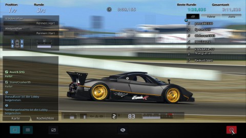 In den Wiederholungen kommt oft ein starker Verwischeffekt zum Einsatz.