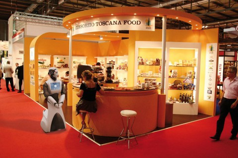 ...oder auf Messen. (Bild: PAL Robotics)