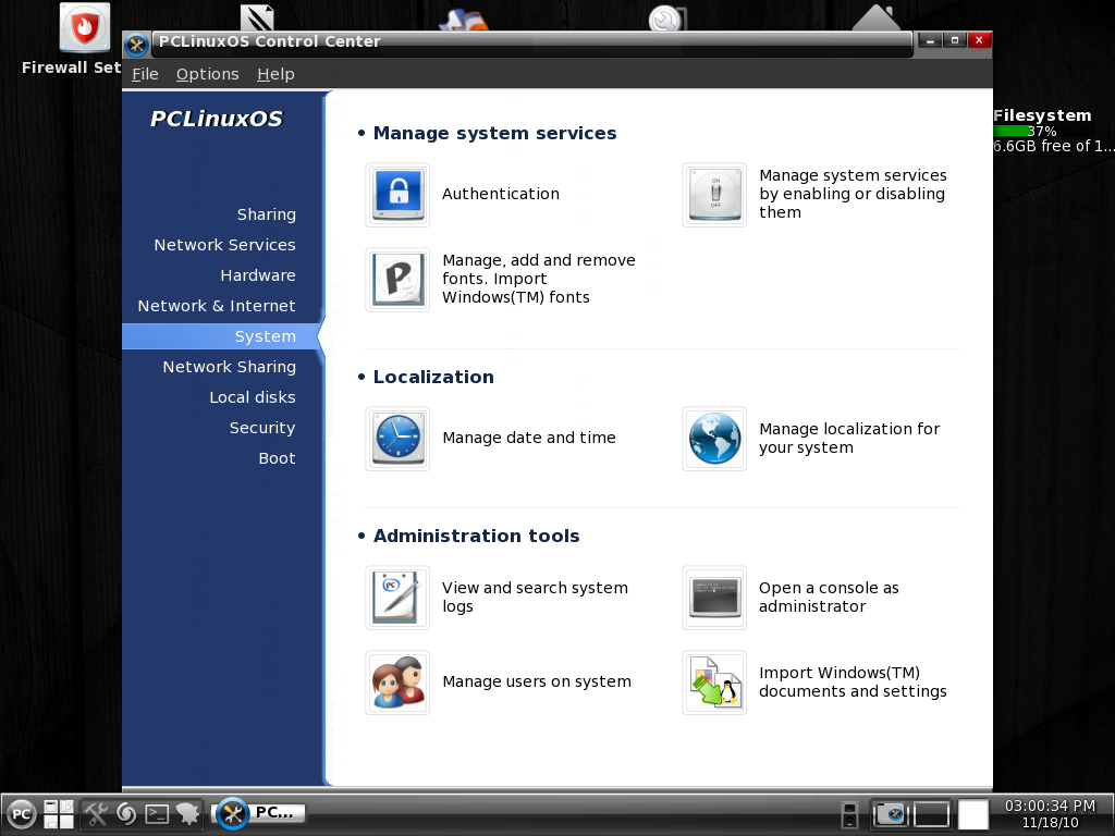 ...die ebenfalls von Mandriva stammt.