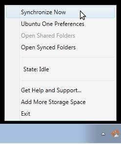 Ubuntu-One-Client für Windows