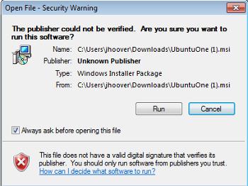 Ubuntu-One-Client für Windows