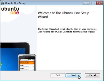 Ubuntu-One-Client für Windows