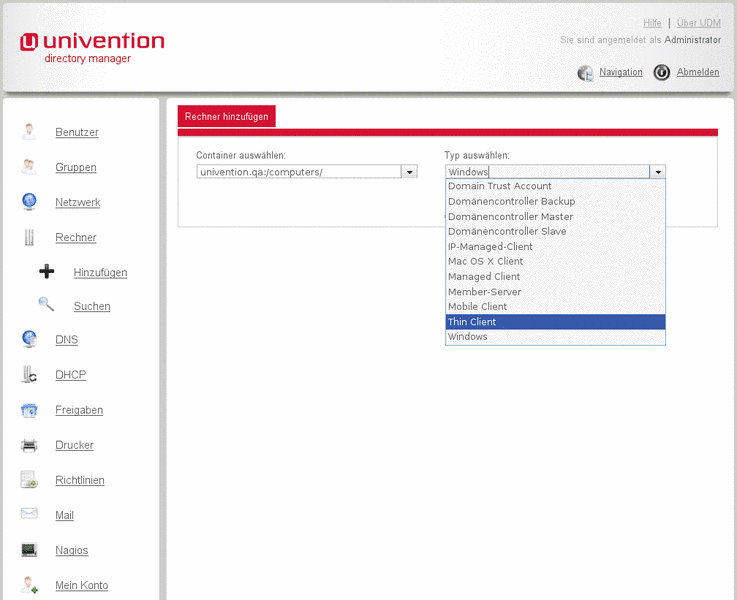 UCS Thin Client Services 3.1