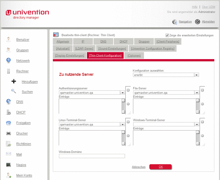 UCS Thin Client Services 3.1