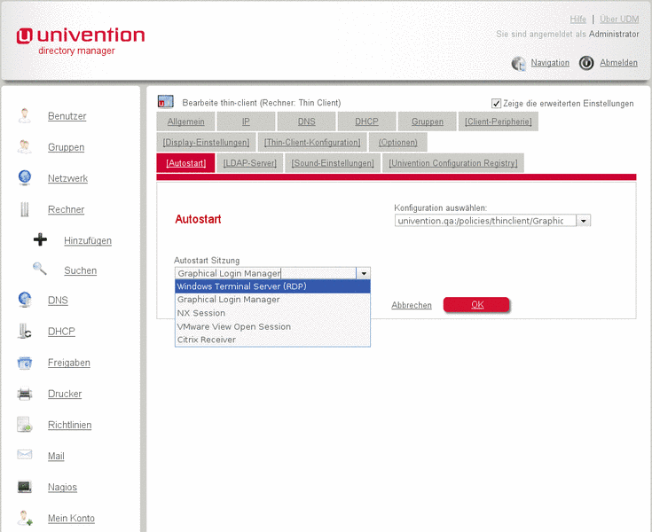 UCS Thin Client Services 3.1
