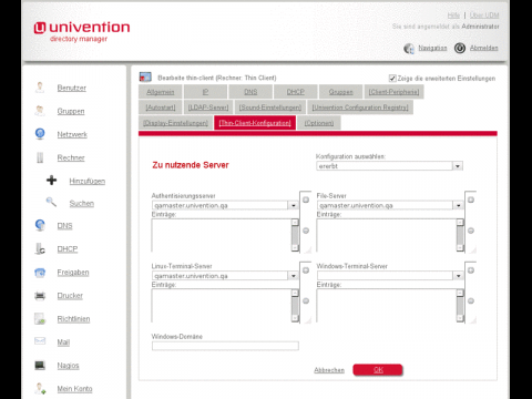 UCS Thin Client Services 3.1