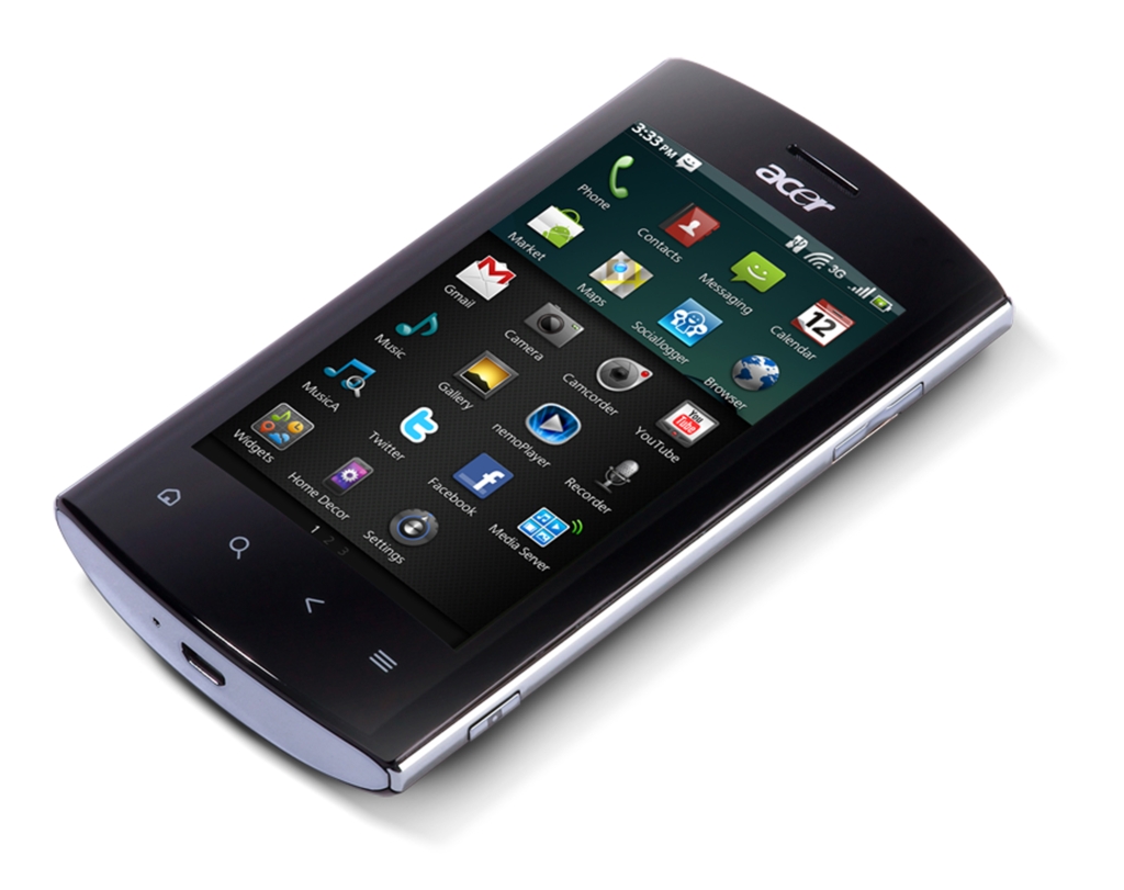 Acer liquid mt 120 нехватка памяти