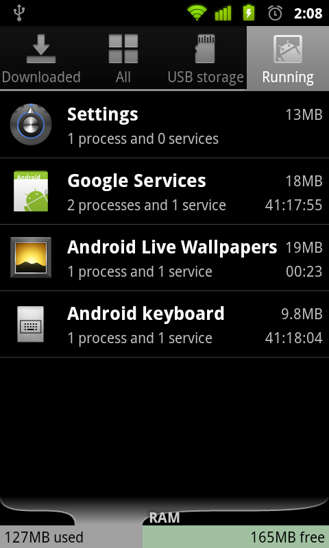 Bessere Stromsparfunktionen in Android 2.3