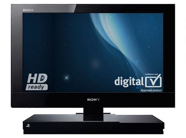 Bravia KDL-22PX300 mit integrierter PS2 (Bild: Richersounds.com)