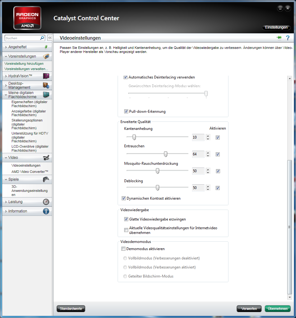 Alle Videofunktionen im Überblick