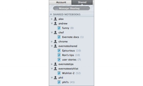 bamboo with evernote for mac os x