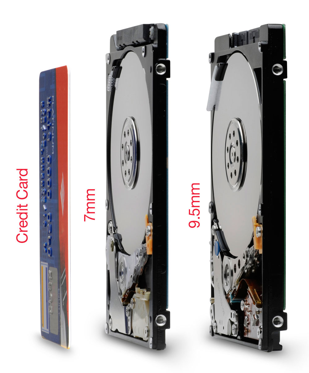 Hitachis 7-Millimeter-Platte im Größenvergleich