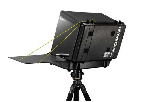 Iworktablet an iWorkcase befestigt