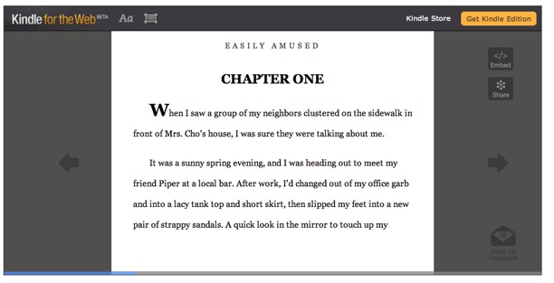 Kindle for the Web