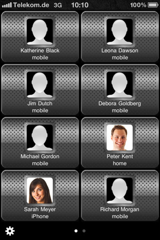 Nosedial-Skin mit mehr Kontakten pro Seite