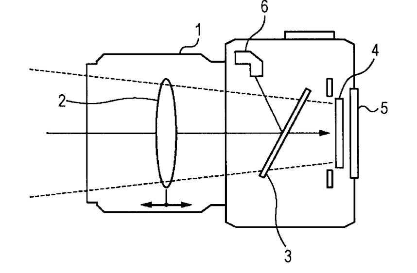 Konstruktionszeichnung aus Sonys Patentantrag 20100310247