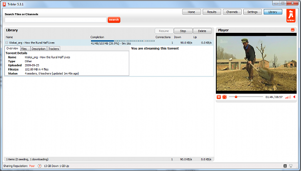 Tribler - dezentrales Filesharingnetz