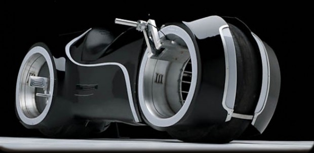 Das Tron-inspirierte Motorrad von Parker Brothers Choppers (Bild: Hersteller)