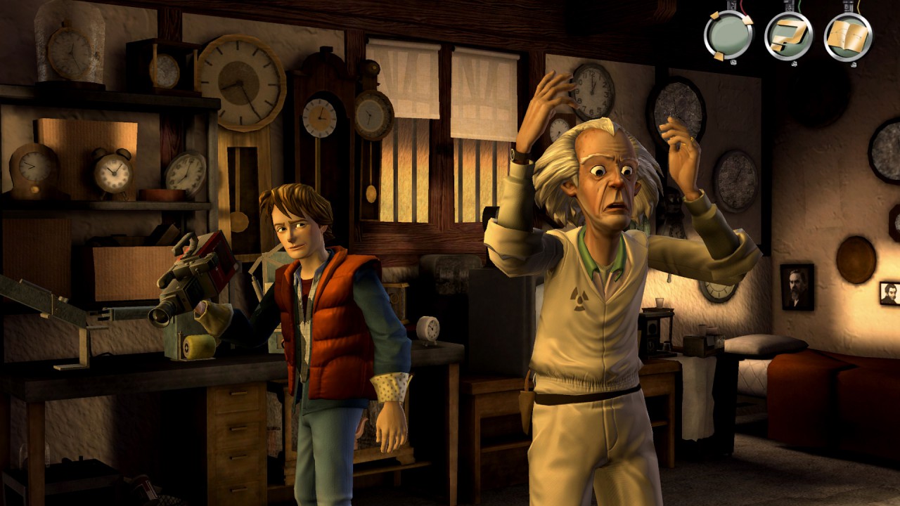 Back to the Future - Zurück in die Zukunft mit Telltales Adventure (Screenshot: Telltale)