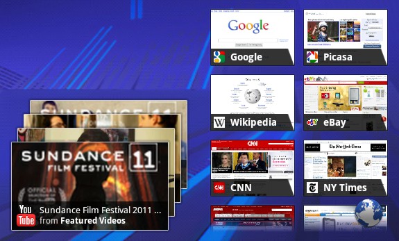 Widgets in Android 3.0