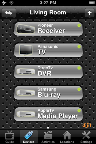 iPhone als Universalfernbedienung: App von Dijit
